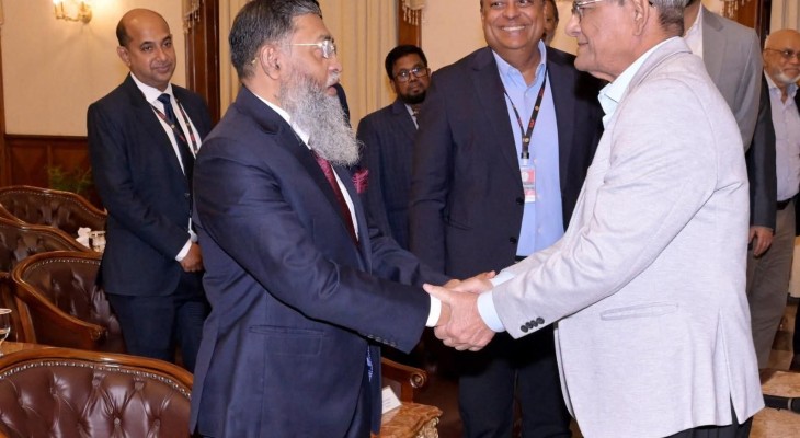 মহামান্য রাষ্ট্রপতি’র সঙ্গে বিকেএমইএ পরিচালনা পর্ষদের সৌজন্য সাক্ষাৎ